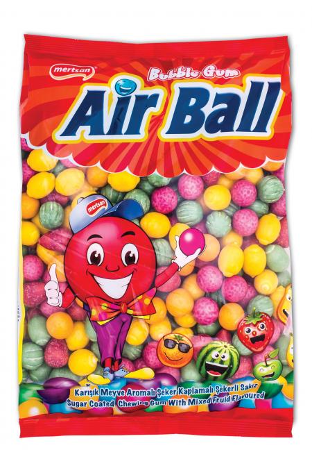  Airball Жевательная резинка - шарики со вкусом фруктовая смесь и сахаром (пакет)